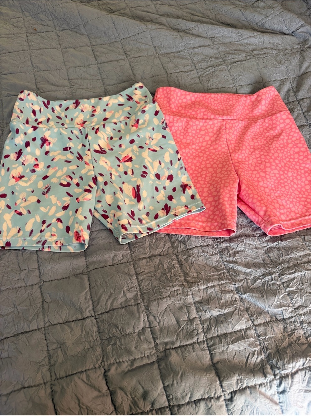 Bloch Girls Ballet Spandex Shorts Lot of 2 Girls size 14